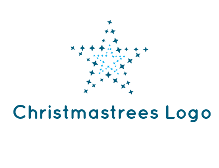 abstract stars logo