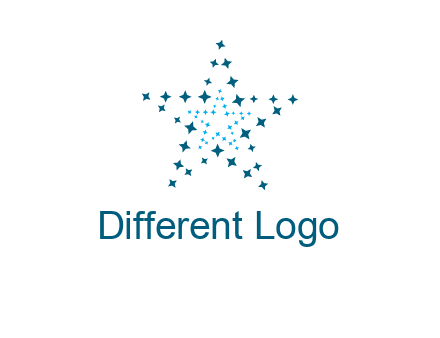 abstract stars logo