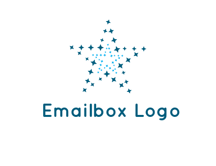 abstract stars logo