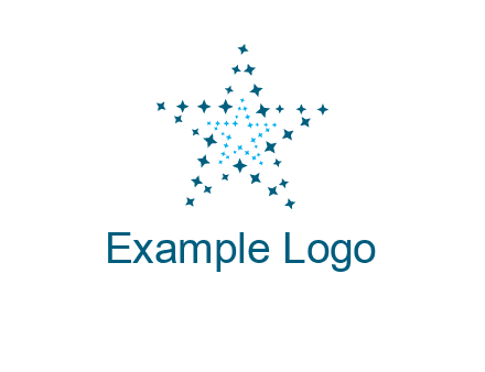 abstract stars logo