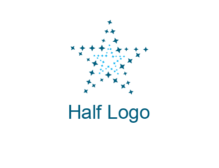 abstract stars logo