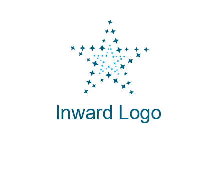 abstract stars logo