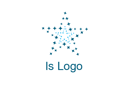 abstract stars logo