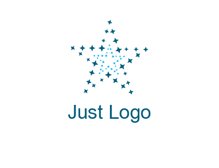 abstract stars logo