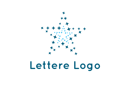 abstract stars logo