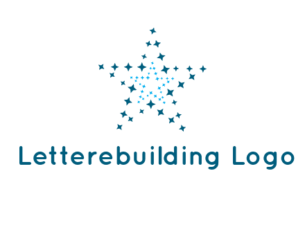 abstract stars logo