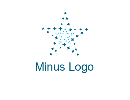 abstract stars logo