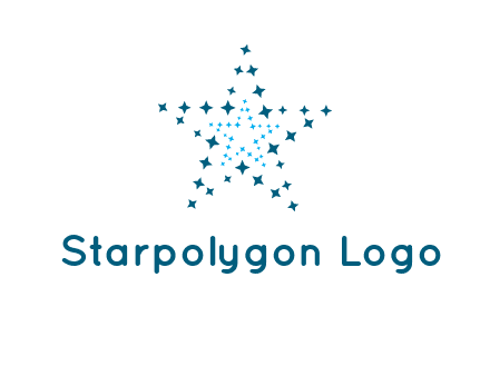 abstract stars logo