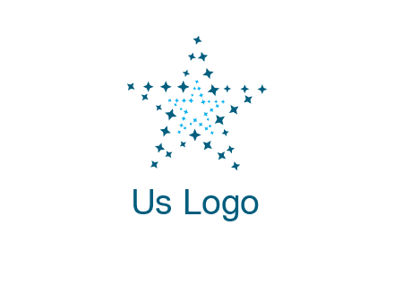 abstract stars logo