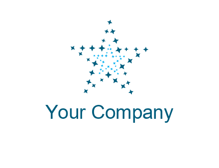 abstract stars logo