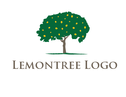 tree with fruits logo