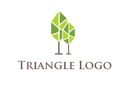 abstract trees logo