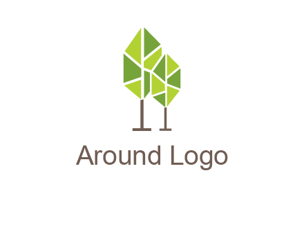 abstract trees logo
