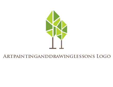 abstract trees logo