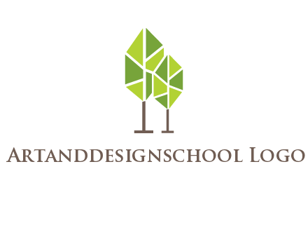 abstract trees logo