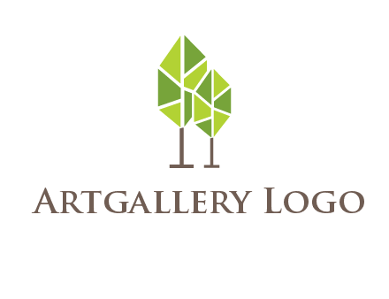abstract trees logo