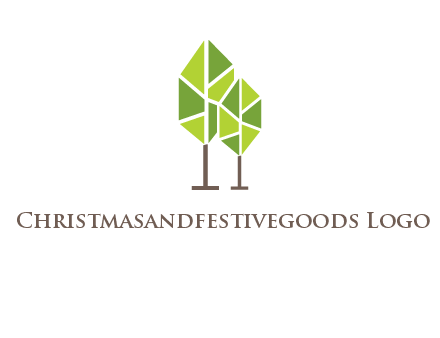 abstract trees logo