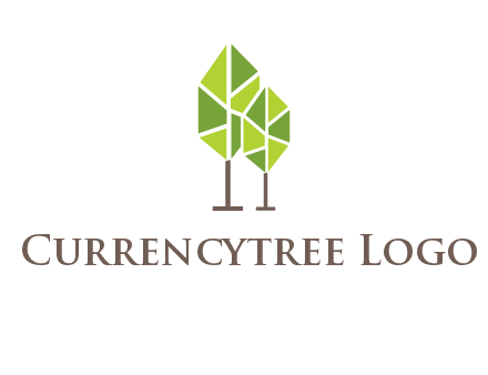 abstract trees logo