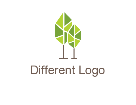 abstract trees logo