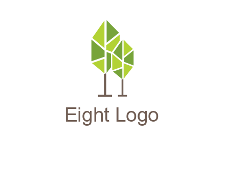 abstract trees logo