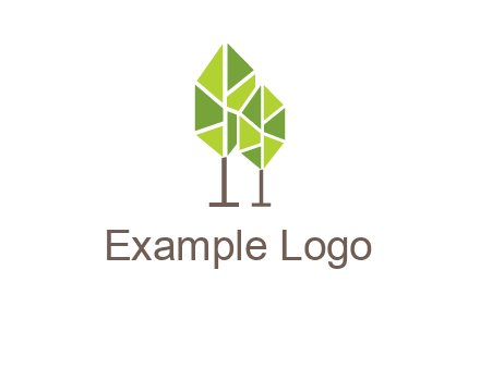 abstract trees logo