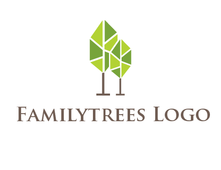 abstract trees logo