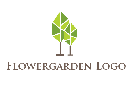 abstract trees logo