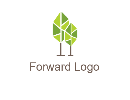 abstract trees logo