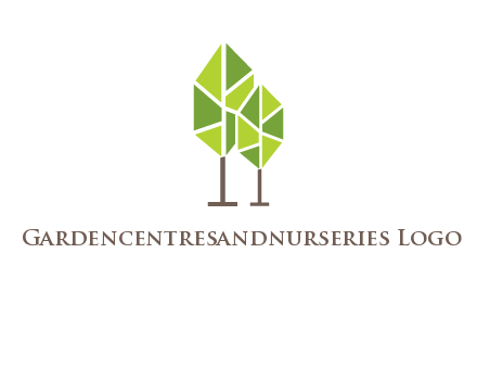 abstract trees logo