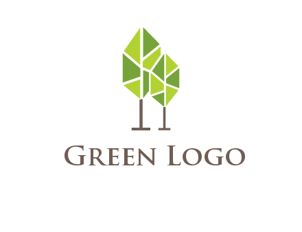 abstract trees logo
