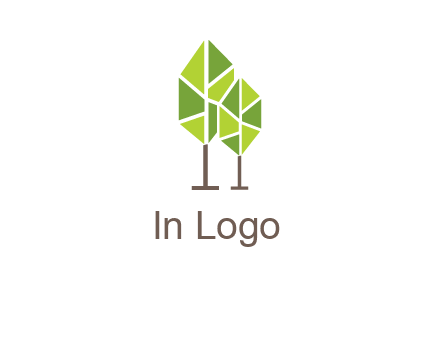 abstract trees logo