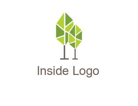 abstract trees logo