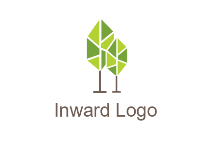 abstract trees logo