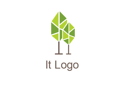 abstract trees logo