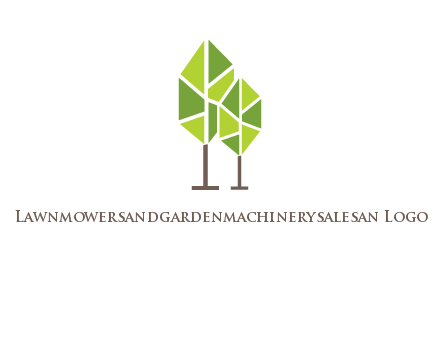 abstract trees logo