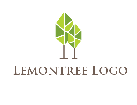 abstract trees logo