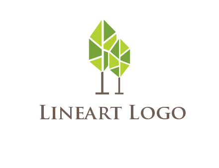 abstract trees logo
