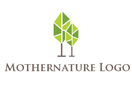 abstract trees logo