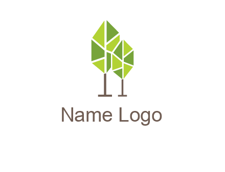 abstract trees logo