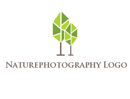 abstract trees logo