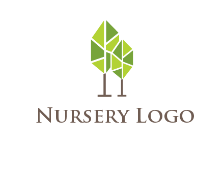 abstract trees logo