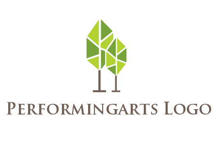 abstract trees logo