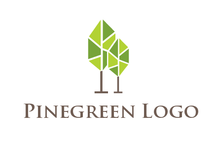 abstract trees logo
