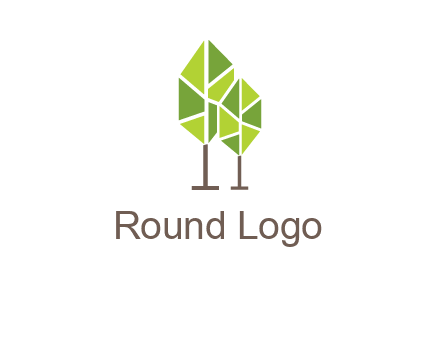 abstract trees logo