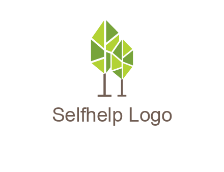 abstract trees logo