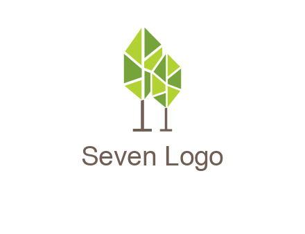 abstract trees logo