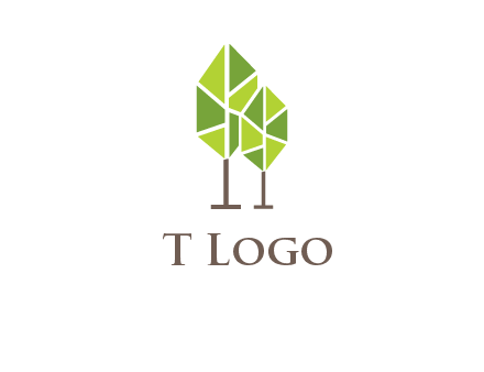 abstract trees logo