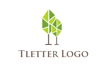 abstract trees logo