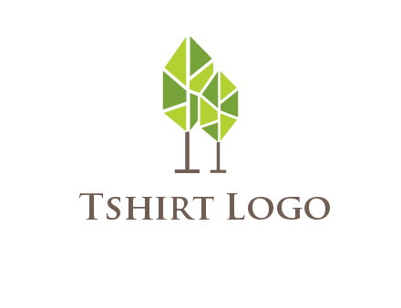 abstract trees logo