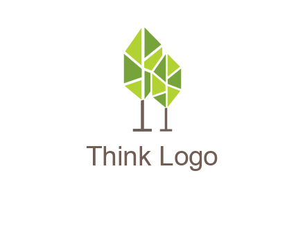 abstract trees logo